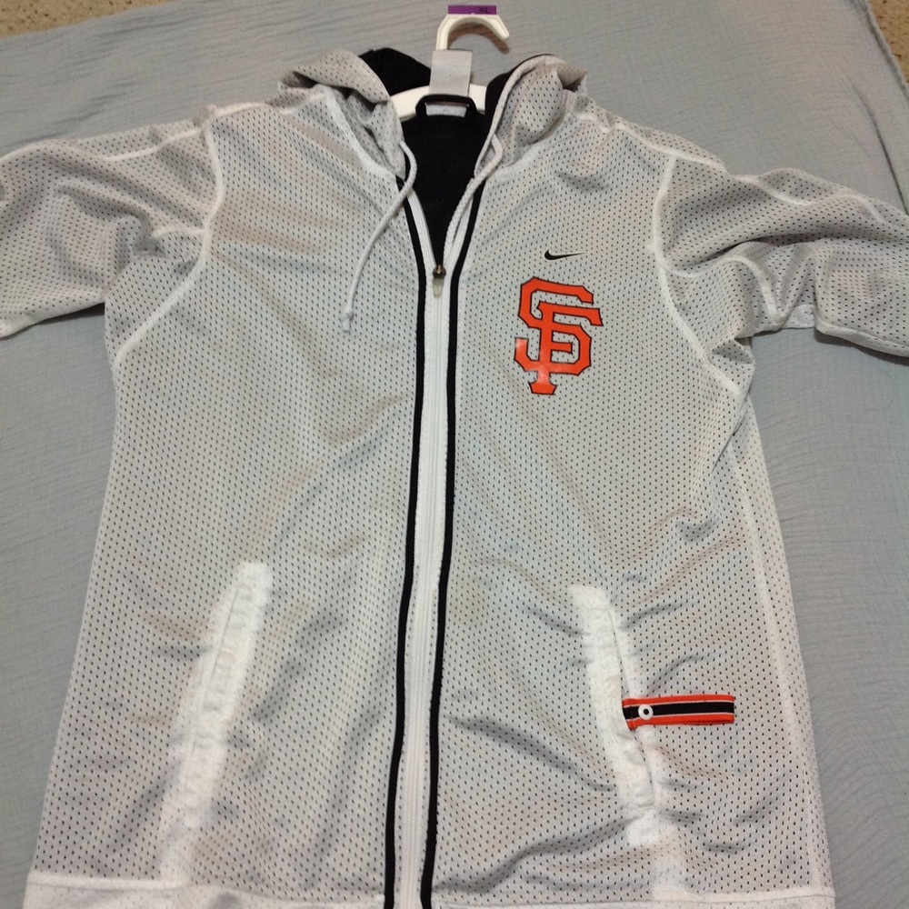 Nike giants light weight jacket